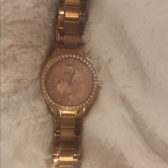 Multifunction Rose Gold-Tone Stainless Steel Watch - Picture 3 of 3